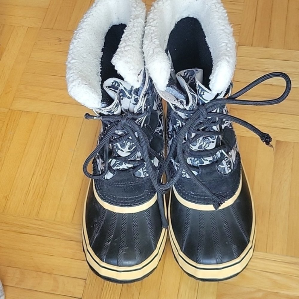 Sorel Pac Graphic Waterproof Winter Boots US 7